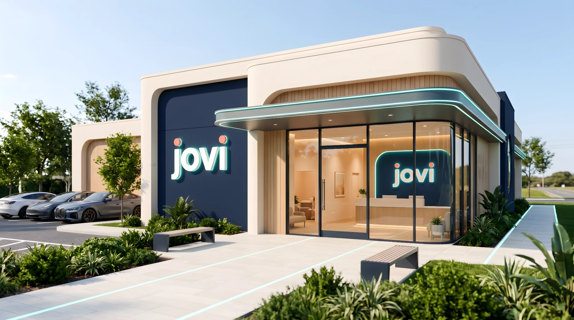 Exterior of a Jovi Clinic