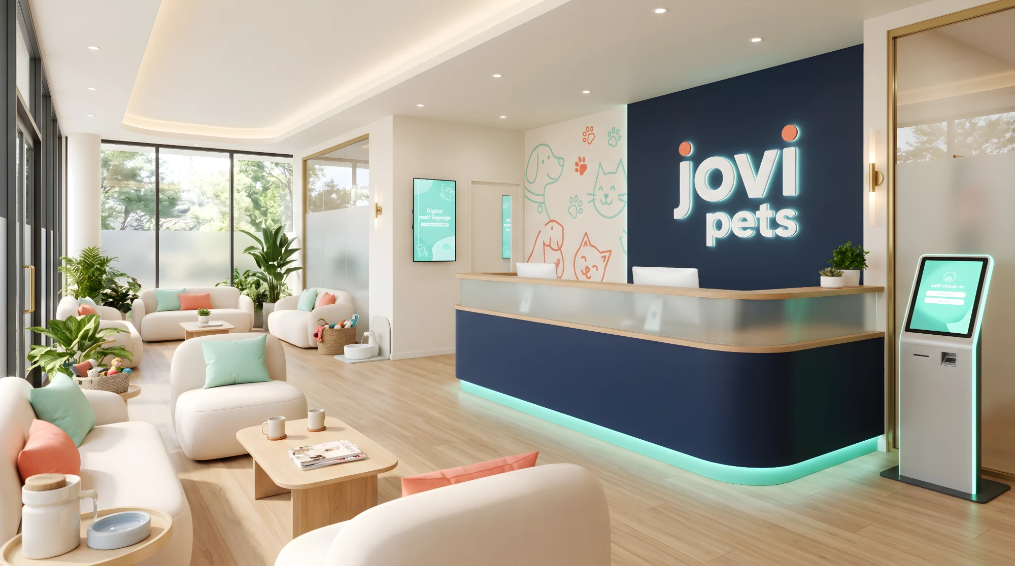 Jovi Pets lobby